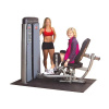 A Body-Solid Pro Dual DIOT lábközelítő-távolító gép a comközelítő és combtávolító izmokat formálja hatékony módon a lapsúlyos rendszer segítségével.