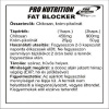 Pro Nutrition Fat Blocker speciális zsírégető 100 kapsz.