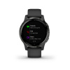 Garmin vívoactive 4S Black pulzusmérő óra