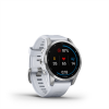 Garmin fenix 7S Silver-Whitestone pulzusmérő óra