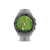 Garmin Approach S70 42mm Black Ceramic Powder Gray golf óra