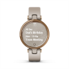 Garmin Lily Sport Rose Gold pulzusmérő óra