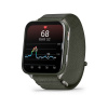 Garmin Venu X1 Moss Green Titanium pulzusmérő óra