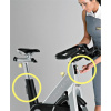 TechnoGym Excite Group Cycle Spinning kerékpár állíthtóság