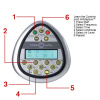 Power Plate Pro5 AIRdaptive vibrációs gép kijelző