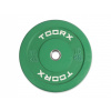 Toorx 50 mm Olimpiai gumírozott tárcsa 10 kg Bumper Plate