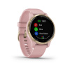 Garmin vívoactive 4S Dust Rose pulzusmérő óra