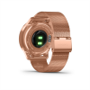 Garmin vívomove LUXE 18K Rose-Gold pulzusmérő óra Milanese fémszíjjal