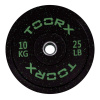 Toorx 50 mm  gumírozott tárcsa 10 kg Bumper Plate