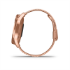 Garmin vívomove LUXE 18K Rose-Gold pulzusmérő óra Milanese fémszíjjal