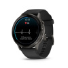 Garmin Venu 4 - 45mm Slate Black pulzusmérő óra