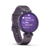 Garmin Lily Sport Midnight Orchidea pulzusmérő óra