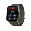 Garmin Venu X1 Moss Green Titanium pulzusmérő óra
