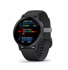 Garmin vívoactive 5 Black pulzusmérő óra