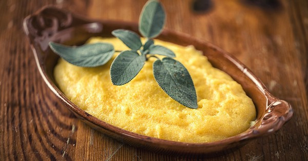 A kukoricadarából készült polenta nemcsak finom, de egészséges is.