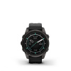 Garmin Epix Pro (Gen2) Sapphire 42 mm Karbonszürke DLC - fekete szilikon szíjjal pulzusmérő óra
