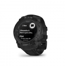 Garmin Instinct 3 50mm, Solar Tactical Black pulzusmérő óra