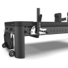 Toorx Liveness Pilates PTX-8000 Aluminium Reformer Black Pearl