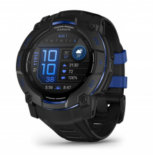 Garmin Instinct 3 50mm, AMOLED  Blue Black Limited edition pulzusmérő óra