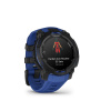 Garmin Instinct 3 45mm, AMOLED Black Blue Limited edition pulzusmérő óra