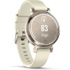 Garmin Lily 2 Krémarany, Kókusz Színű Szilikon Szíjjal pulzusmérő óra