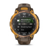 Garmin Instinct Crossover Amoled Bronze Sunburst pulzusmérő óra