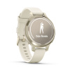 Garmin Lily 2 Active Lunar Gold-Bone pulzusmérő óra