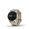 Garmin fenix 7S Sapphire Solar Cream Gold pulzusmérő óra