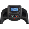 Az Everfit TFK 750 futógép kijelzője mutatja a sebességet, a távolságot, az időt, a pulzusértéket, a dőlésszöget, az elégetett kalóriát, futó programot.