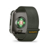 Garmin Venu X1 Moss Green Titanium pulzusmérő óra