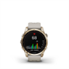 Garmin fenix 7S Sapphire Solar Cream Gold pulzusmérő óra
