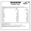 Pro Nutrition Power Fuel energizáló 1000 g