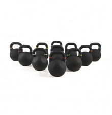 Toorx Kettlebell In Vinile 8 Kg - Colore Arancione, Pesa Per Fitness E Allenamento A Casa