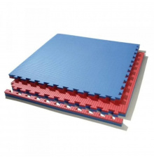 TOORX tatami szőnyeg piros-kék 100x100x2 cm