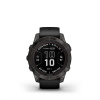 Garmin fenix 7X Pro Sapphire Solar Carbon Gray DLC Fekete Szíjjal pulzusmérő óra