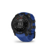 Garmin Instinct 3 45mm, AMOLED Black Blue Limited edition pulzusmérő óra