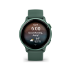 Garmin vívoactive 6 Metallic Jasper Green pulzusmérő óra
