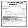 Pro Nutrition Taurine energizáló 100 kapszula