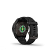 Garmin Epix Pro (Gen2) Sapphire 42 mm Karbonszürke DLC - fekete szilikon szíjjal pulzusmérő óra